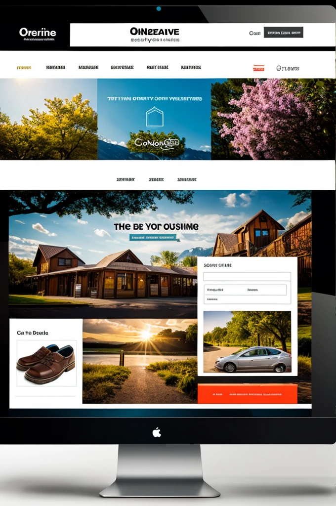 Create an image for a varied online store