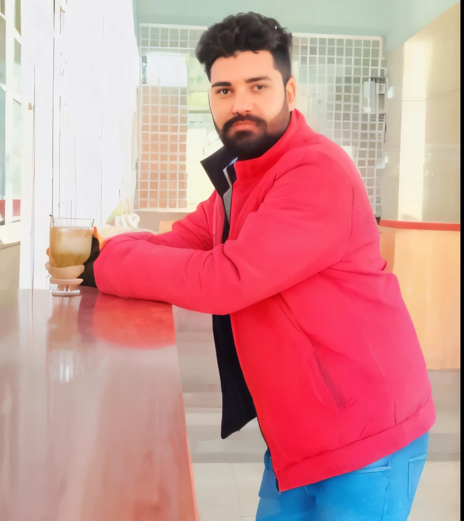 With drinking