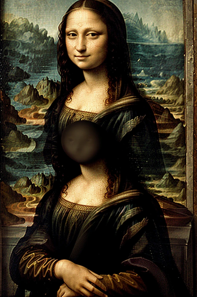 Mona Lisa as a pixel