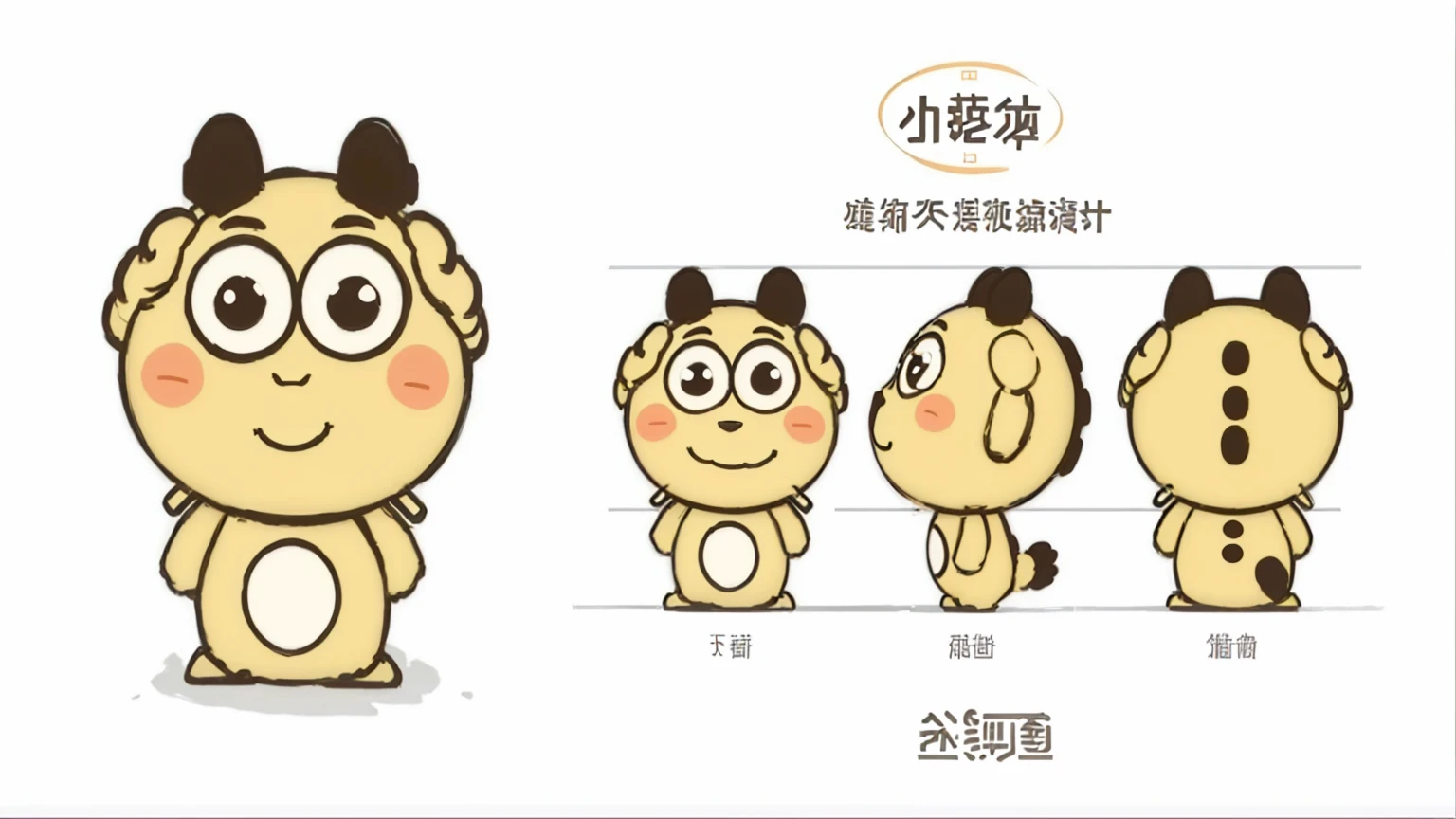 ,Big head, ,Cute cartoon characters, Halo character design, High-quality character design, Lovely characters, Animation character design, qiangshu, Interesting character design