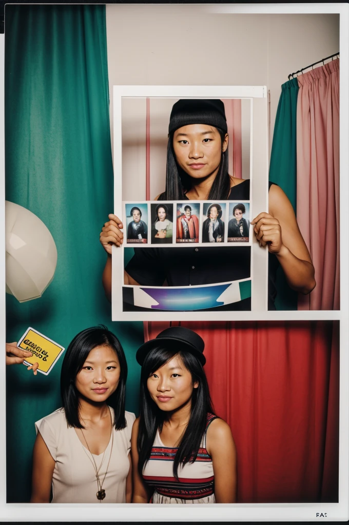 Cultural polaroid photobooth