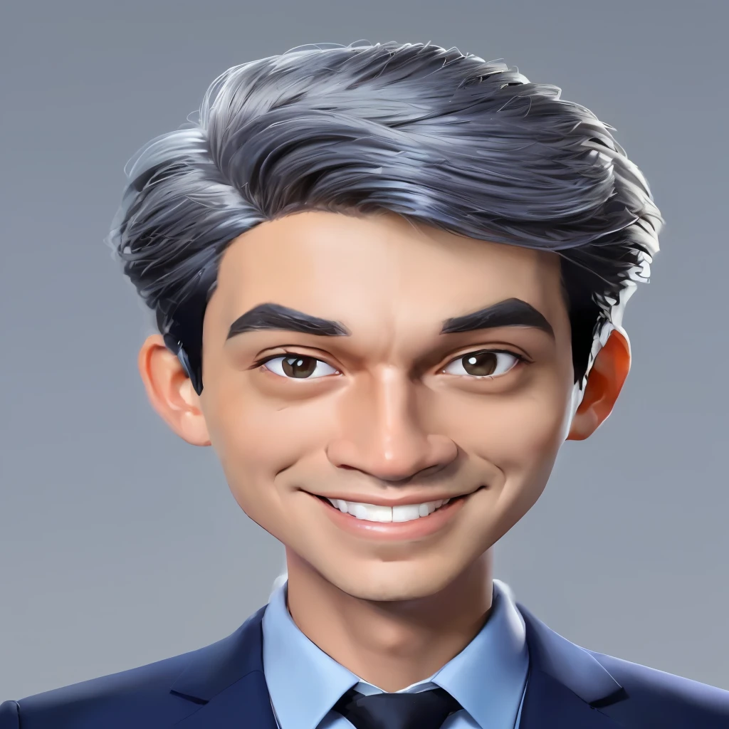arafed image of a man with a suit and tie smiling, cartoon digital painting, cartoon portrait, character headshot portrait, realistic cartoon, cartoon digital art, handsome stunning realistic, closeup character portrait, digital cartoon painting art, digital art cartoon, detailed character portrait, cartoon artstyle, painted character portrait, realistic portrait photo, digitally painted, high quality portrait, realistic portrait