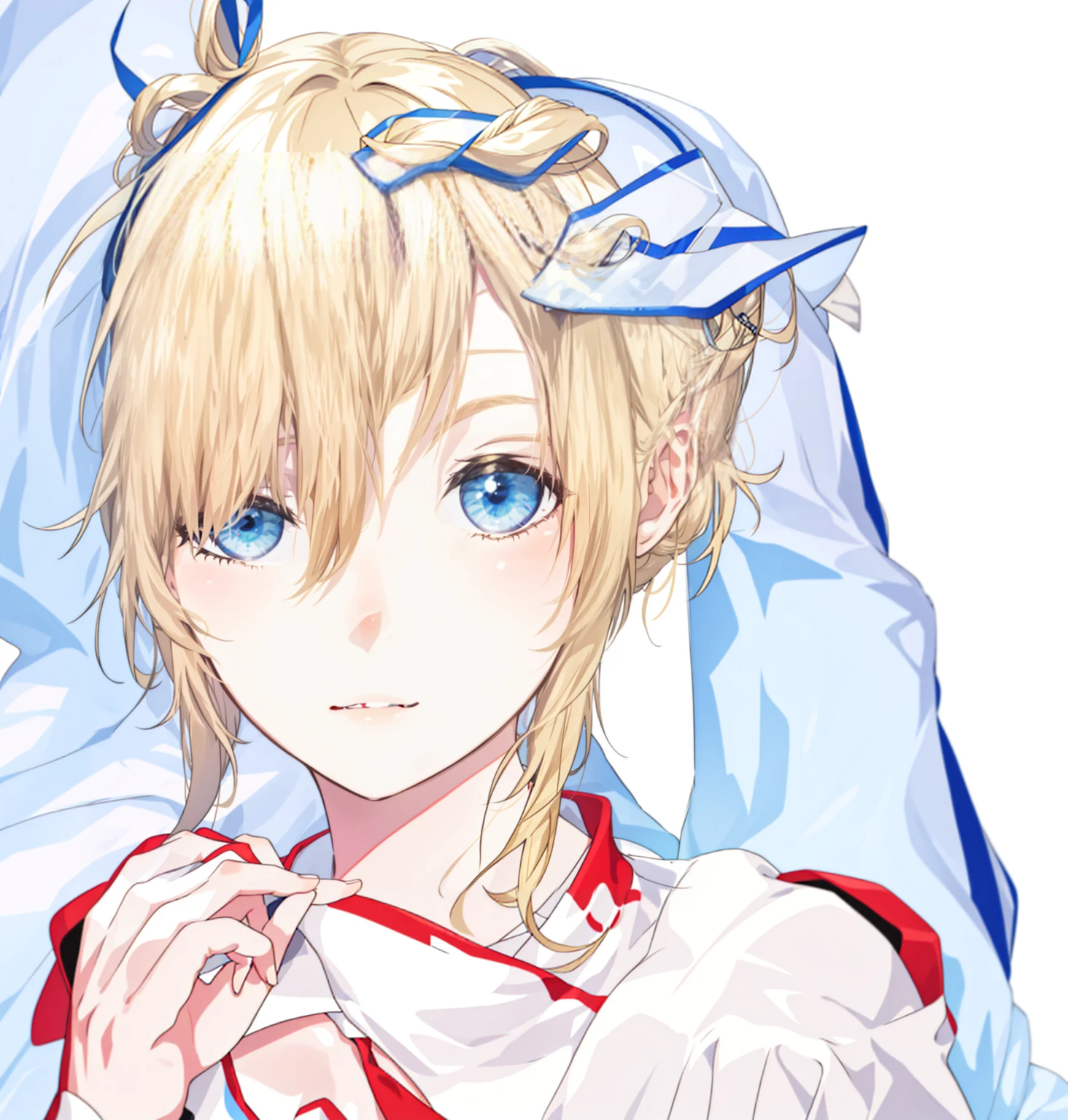 1 girl, 24 years old, hair over one eye, blonde hair, very long hair, 