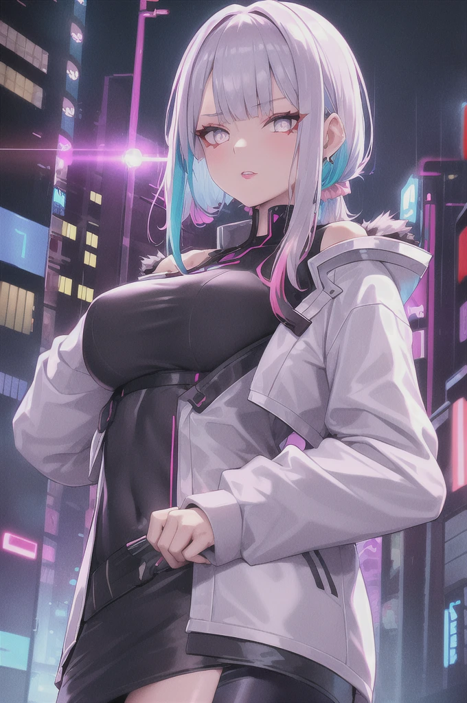 (masterpiece, Highest quality, Highest quality, Official Art, beautifully、aesthetic:1.2), One girl, Glitch Art, (Digital Distortion), Pixelated Fragments, Data Corruption,Colorful Noise, Visual clutter,Modern aesthetics