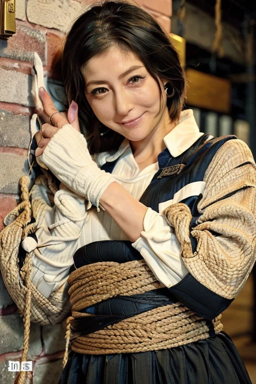 ((Browsing Caution))、最high quality、high quality、masterpiece、wonderful、Best image quality、8K、最High resolution、High resolution、Realistic images、Perfect detail、Deep contrast、High fidelity、Perfect Image、Close to reality、Detailed and realistic human body、Detailed and realistic skin、Realistic face in every detail、Realistic reproduction of every detail、Detailed and realistic lips、Detailed and realistic teeth、Detailed and realistic ears、Detailed and realistic hair、Detailed and realistic weapons、Realistic reproduction of every detail、Realistic fingers in every detail、(Beautiful Hands、thumb1reference4)、Realistic feet down to the last detail、Realistic breasts down to the last detail、Realistic areola down to the last detail、Realistic nipples down to the last detail、Realistic crotch detail、Realistic vagina down to the last detail、A detailed and realistic clitoris、Realistic anus down to the last detail、(((bondage、sadistic、slave、Ticker、bondage拷問、逆さHanging、Sado-masochism、Erotica、Sensual)))、((Beautiful Japanese Mature))、(Japanese Model)、((30 year old beautiful))、(Black Hair)、(Random hairstyle)、((whole body))、((Full nudity))、((Breasts with nipples pointing upwards、Beautiful round bust))、((Slim Style、Slim fit))、(whole body光沢肌、Fair skin)、Detailed and realistic human body、Detailed and realistic skin、Realistic face in every detail、Detailed and realistic weapons、Realistic fingers in every detail、Detailed realistic feet、((In the dark basement、The eerie and cold cobblestones))、((Jump from the ceiling onto the cobblestones(bungee jumping))、((MILF tied up in the air(Hanging))、((Mature woman tied up and suspended in the air))、((Suspended from the ceiling(Tie your arms and legs with ropes))、((伝統的な日本のbondage))、((Traditional Japanese tortoiseshell binding))、((Traditional Japanese rope torture))、((Traditional Japanese Torture Style))、((Traditional Japanese tortoiseshell binding))、((hemp rope))、((Mature woman tied up with rope))、((亀甲bondage女))、((hemp ropeロープ(Skin-deep bondage costume))、((Tied up in a complicated way with rope))、((Mature woman tied up with rope))、((Bust Bondage(Tied up for milking))、((Crotch rope))、((There's a rope between his legs.(The rope digs deep into her crotch))、((whole body映像))、Angle from below
