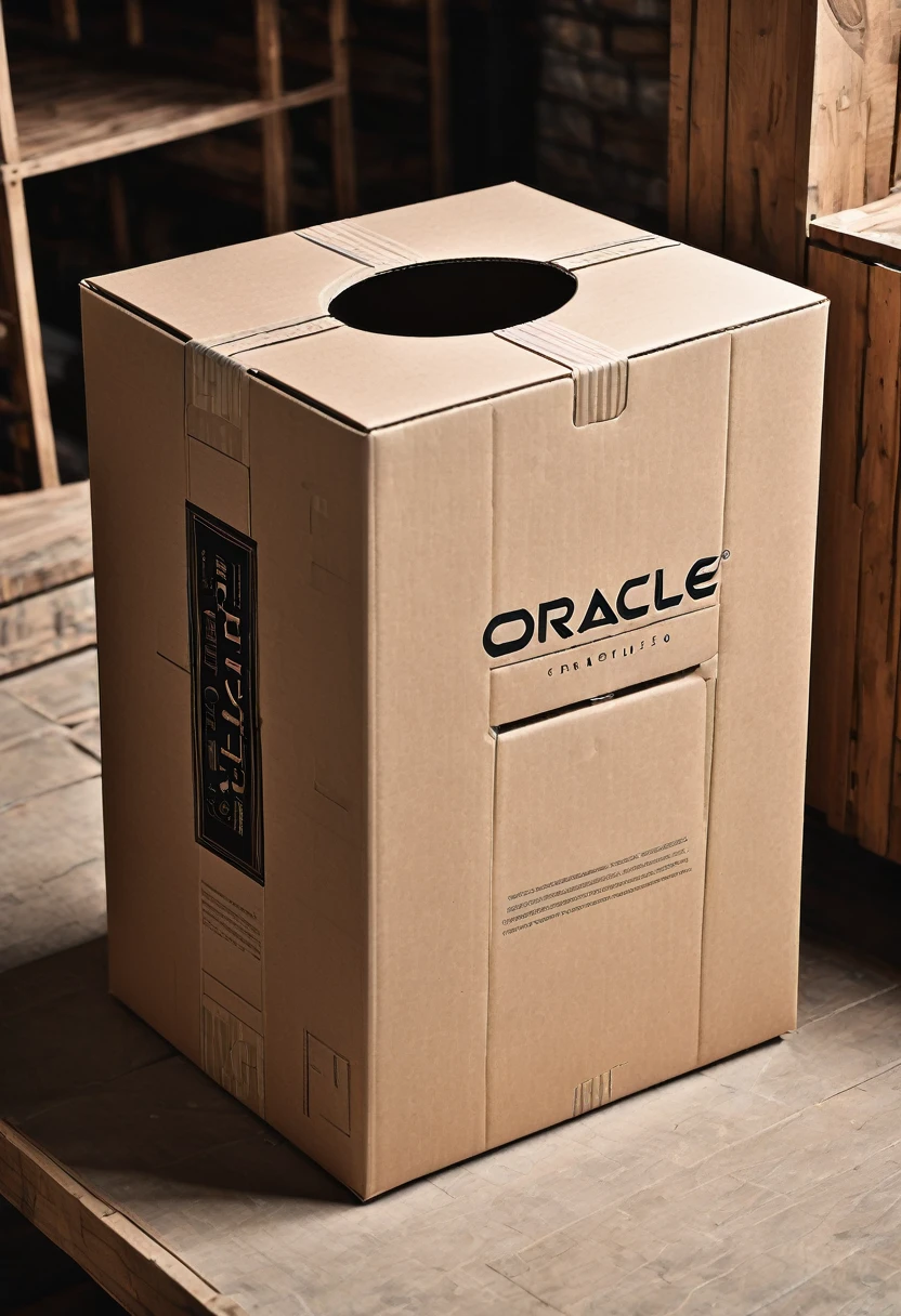 Carton design for furniture，Carton flat，Literary style，The logo name is oracle，Lay the carton flat，Industrial style，detail，high quality，