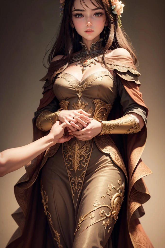 ((best quality)), ((masterpiece)), (detailed), holding hands, hands holding , good anatomy, cover for book, lingering only hands, book cover