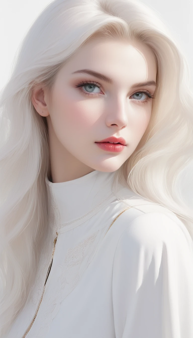 Center portrait,50%White Space