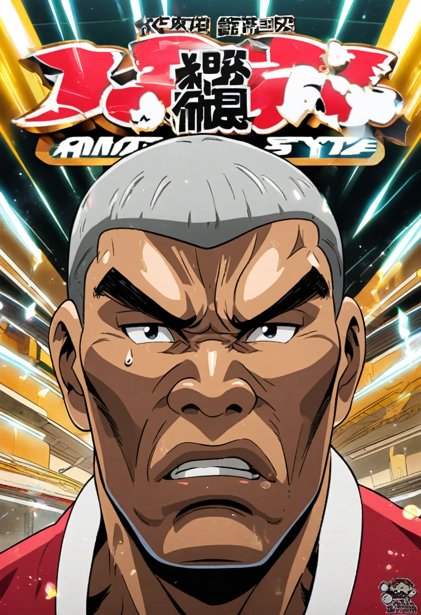 Mike Tyson, Baki anime style
