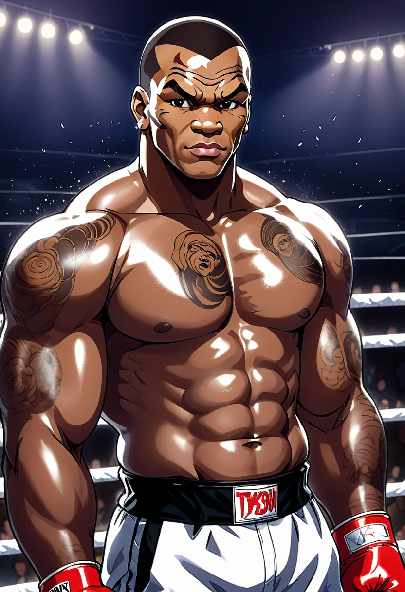 Mike Tyson, Baki anime style