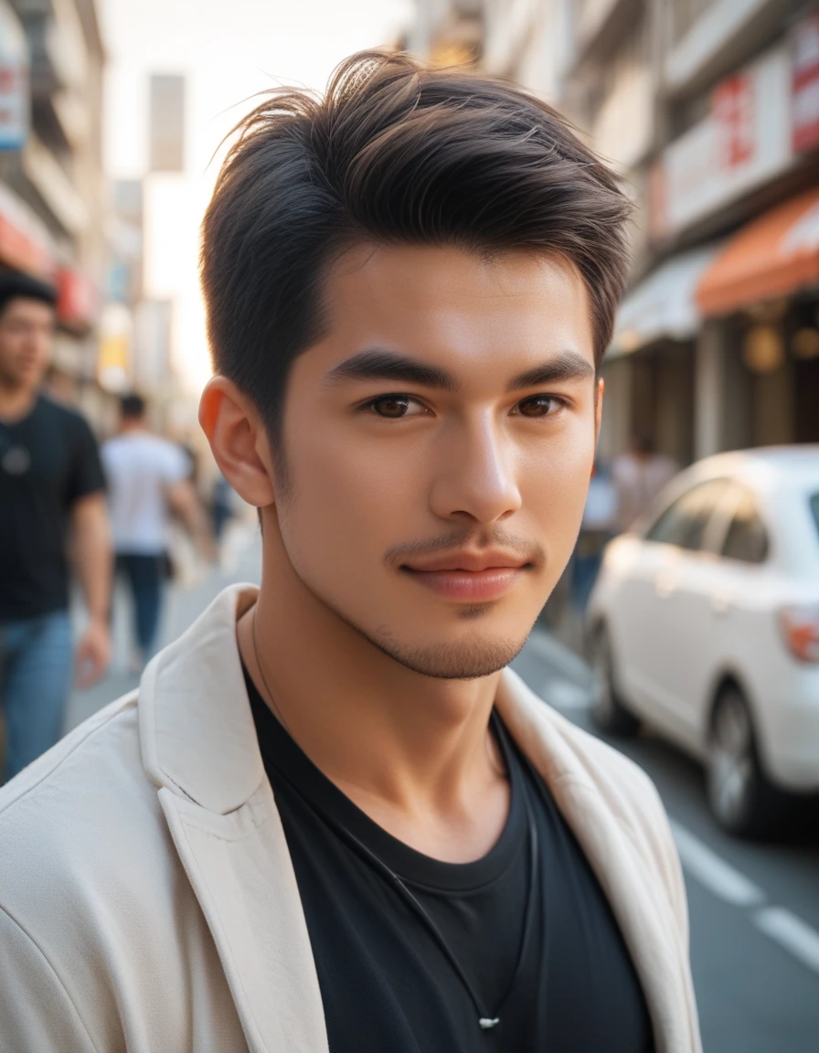 score_9, score_8_superior, score_7_superior, evaluation_save , Realistic handsome Japanese men ,street