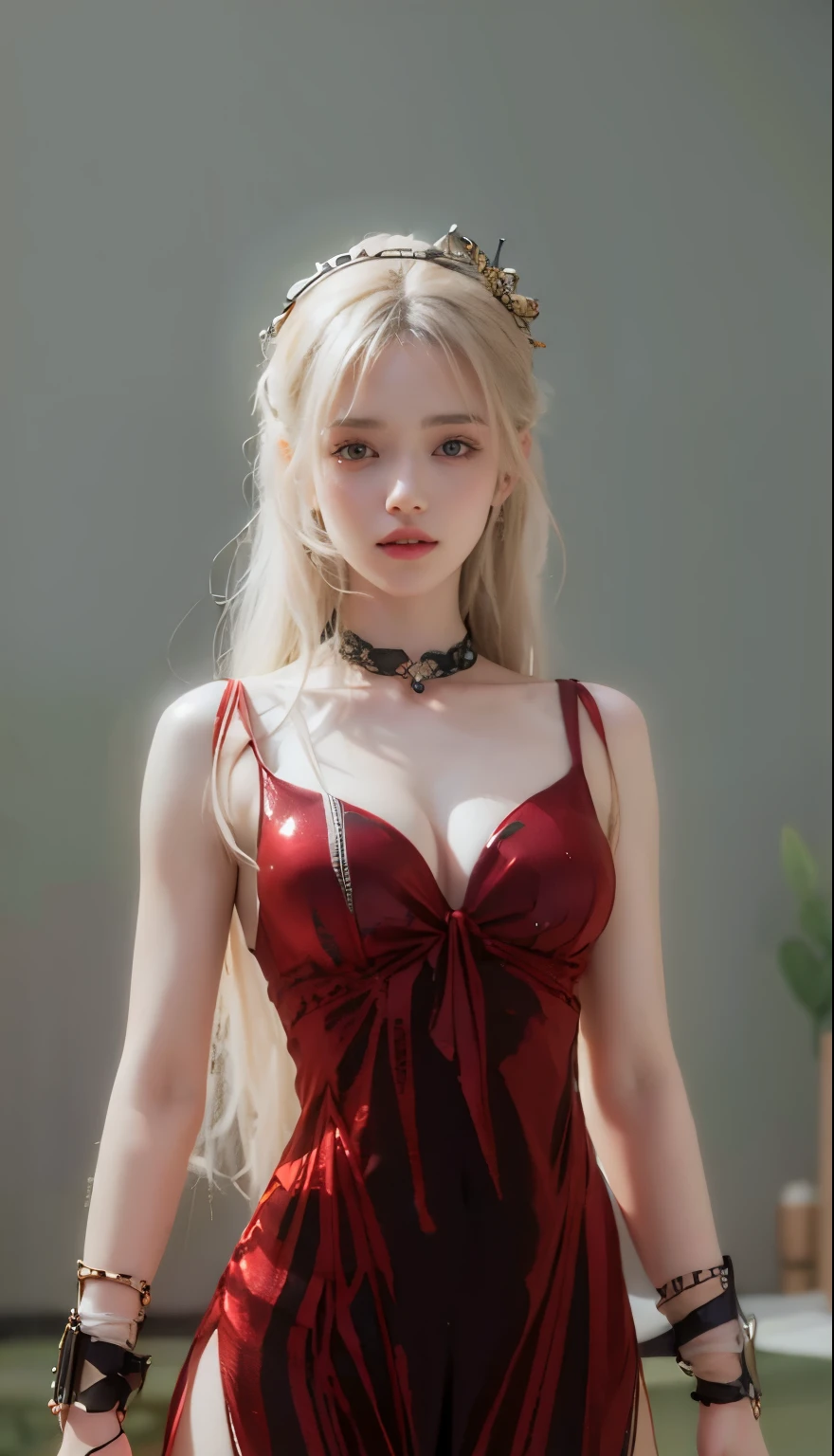 1gir,(gray background),(8k, RAW photo, best quality, masterpiece:1.2),(realistic, photo-realistic:1.2)(raw photo) (extremely detailed CG unity 8k wallpaper) detailed and intricate,original,highres,(1girl)(solo)(looking at viewer)(pink dress)see-through,crop top,midriff,(large breasts)sex pose,(cowboy shot),(standing, from below,clothes in front:1.2) beautiful concept illustration