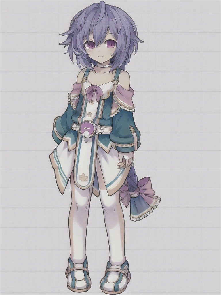 masterpiece, best quality, highly detailed, 1boy, plutia, full body art.