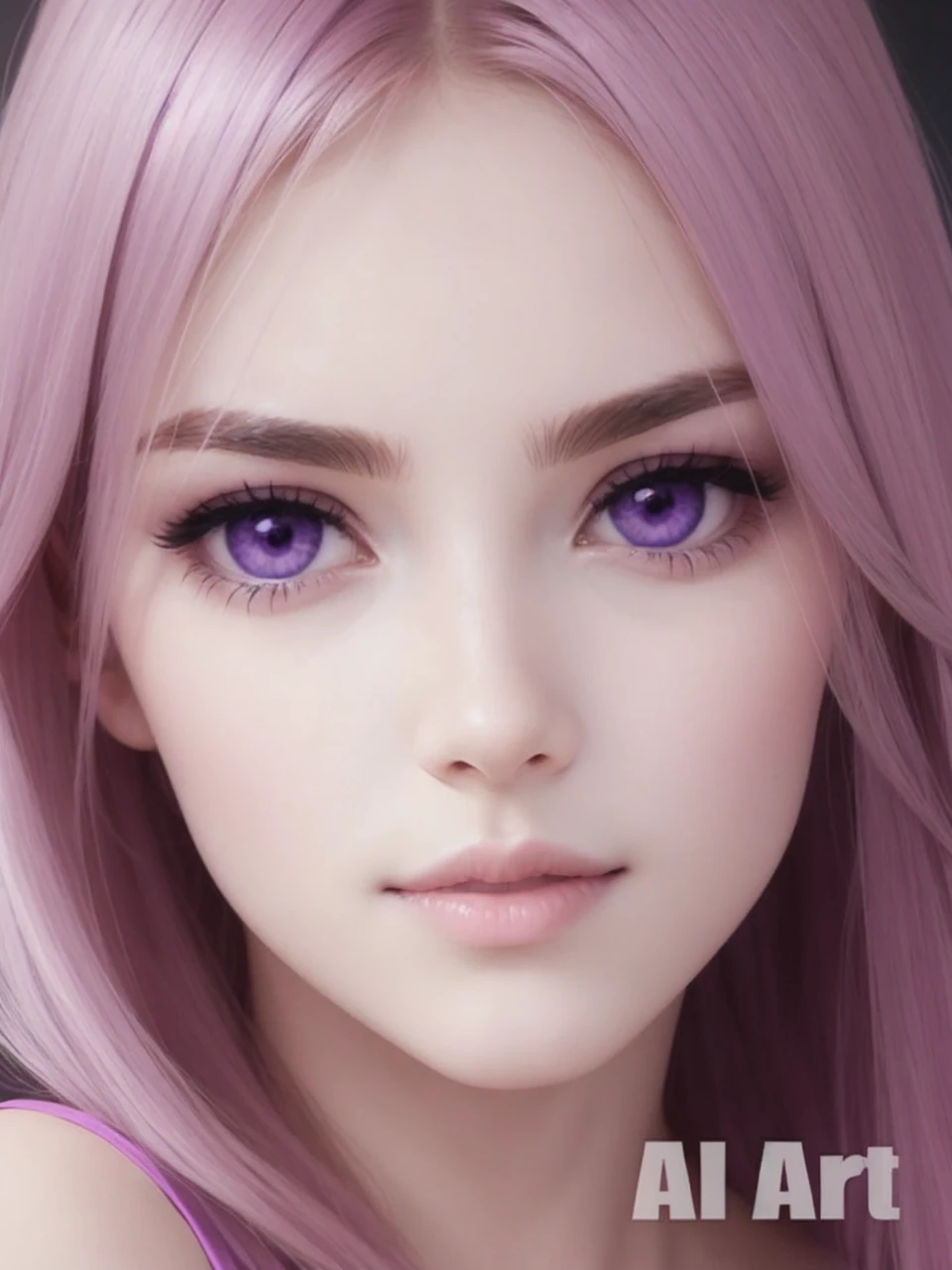 purple dress 