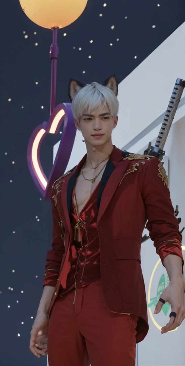 ((masterpiece)),((bestquality)),8k,high detailed,ultra-detailed,photography,award winning,documentary,Original Photo,Realisticity,(simple background:1.35),
1boy,solo,Asian slim boy,male focus,solo,handsome male face,real skin texture,well-proportioned hands,think eyebrow,medium full shot,((((topless male)))),(different face features:1.45),High Fade Haircut,
([LED lighting|Zoom lighting|Back lighting|Dark light]),(in the studio,[Golden Ratio|Portrait|Cinematic Shot]),[looking over glasses|Smelling|glove biting|arm grab|prone bone|Flexing],Kind Smile,Open Mouth,