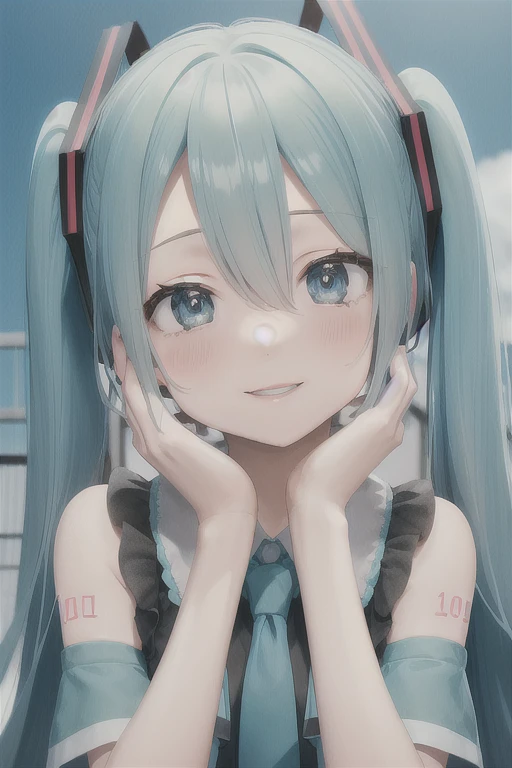 Hatsune Miku、cute、The house of the future