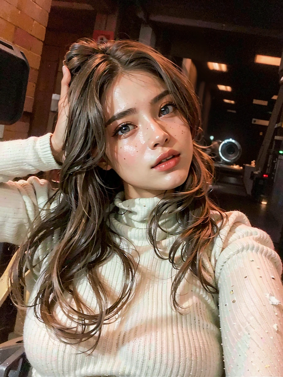 (1girl:1.3), solo,__body-parts__, official art, unity 8k wallpaper, ultra detailed, beautiful and aesthetic, beautiful, masterpiece, best quality, RAW, masterpiece, super fine photo,, best quality, super high Resolution, photorealistic, sunlight, full body portrait, stunningly beautiful,, dynamic pose, delicate face, vibrant eyes, (side view), she is wearing a futuristic Iron Man mech, red and gold, Highly detailed abandoned warehouse background, detailed face, detailed complex busy background, messy, gorgeous, milky, high detailed skin, realistic skin details, visible pores, sharp focus, volumetric fog, 8k uhd, dslr camera, High quality, film grain, fair skin, photorealism, lomography, sprawling metropolis in a futuristic dystopia, view from below, translucent