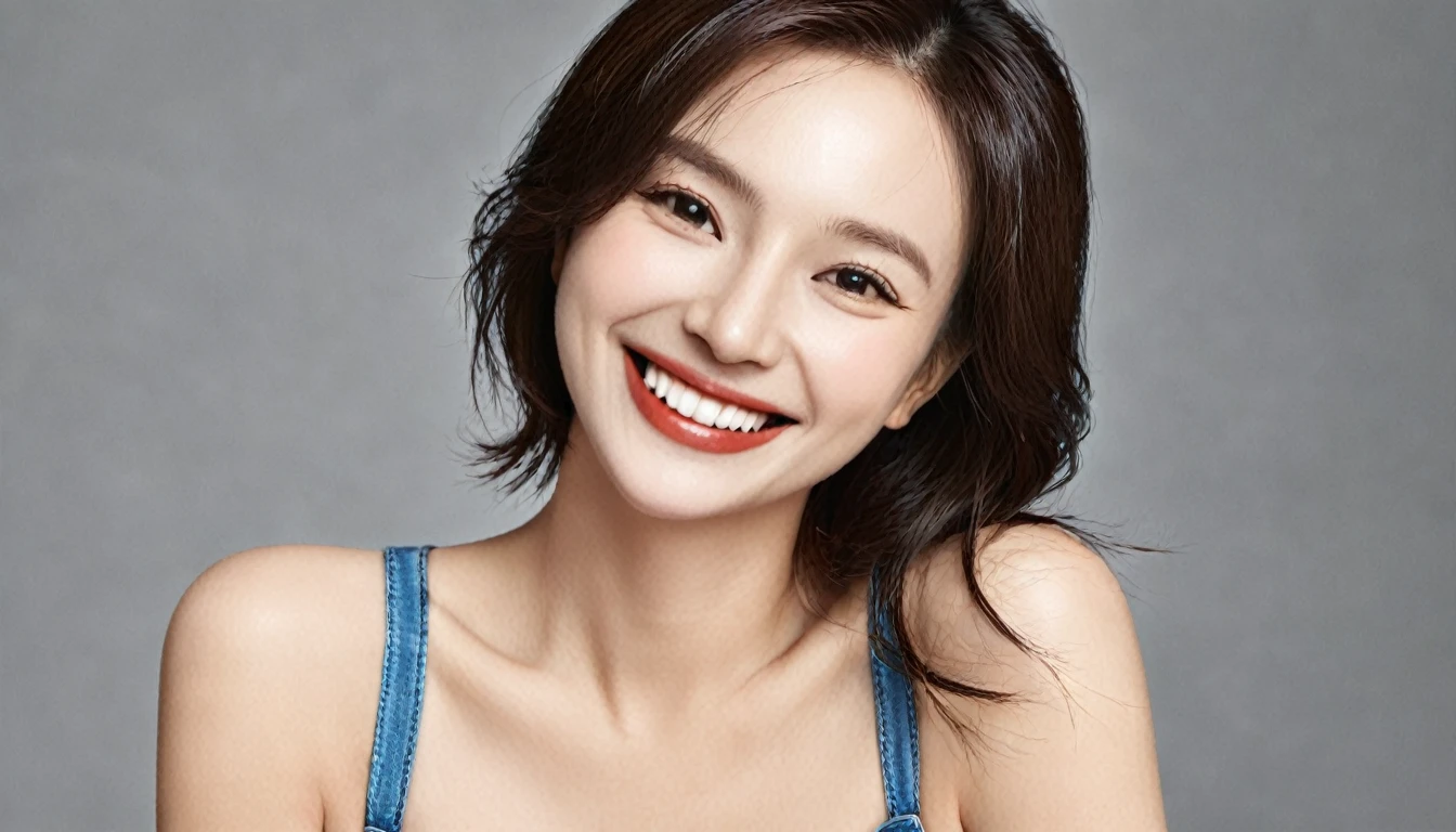 masterpiece, best quality, high resolution, Smile
