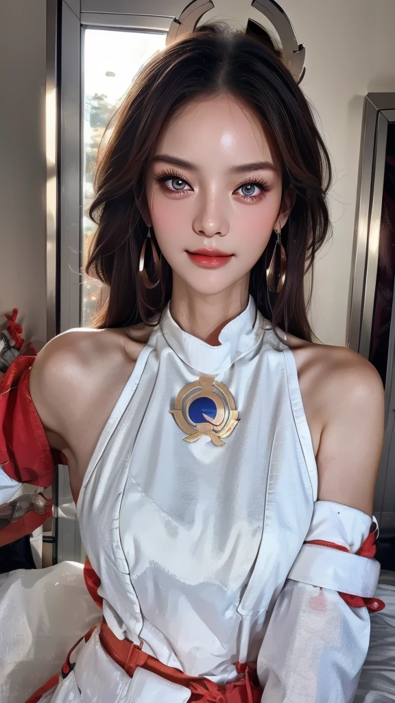 ((Best quality, 8k, Masterpiece :1.3)), Sharp focus :1.2, a beautiful woman with short black hair, detailed tattoos covering her body, taking a selfie in a mirror, intricate tattoo designs, detailed skin texture, sharp focus, vivid colors, dramatic pose  with perfect figure :1.4, Slender abs :1.3, Raw photography、超A high resolution, full body, fair white skin、shiny white skin,Best Quality, Ultra High Definition, (Photorealistic:1.4),Sunset Light, Detailed Photo, Smiling, Sexy, Facing Camera, Close-up (Masterpiece: 1.3), (8K, Photorealistic, Best Quality: 1.4), (1girl), Beautiful Face, (Realistic Face),Beautiful Hairstyle, Realistic eyes, beautiful detail eyes, (realistic skin), beautiful skin, (sweater), absurd, attractive, ultra high resolution, ultra realistic, high definition, golden ratio,Good hands、10、high-reaster-piece、highest quality、head:1.3、((Hasselblad photo))、Fine Skin、crisp focus、(Light like a movie)、gentle lighting、Dynamic Ungle、[:(detailed face:1.2):0.2], Negative Pro, smiling, ((detailed face )),(detailed body ) , (((The massage central))), (((room master))), Highly detailed face and skin texture, Detailed eyes, Double eyelid,huge breasts,masterpiece,super fine eyes,super fine hand,Wearing jewelryrealistic, face zoom, perfect makeup, Ultra Sharp Focus, Vivid Colors, High QualityFocus
