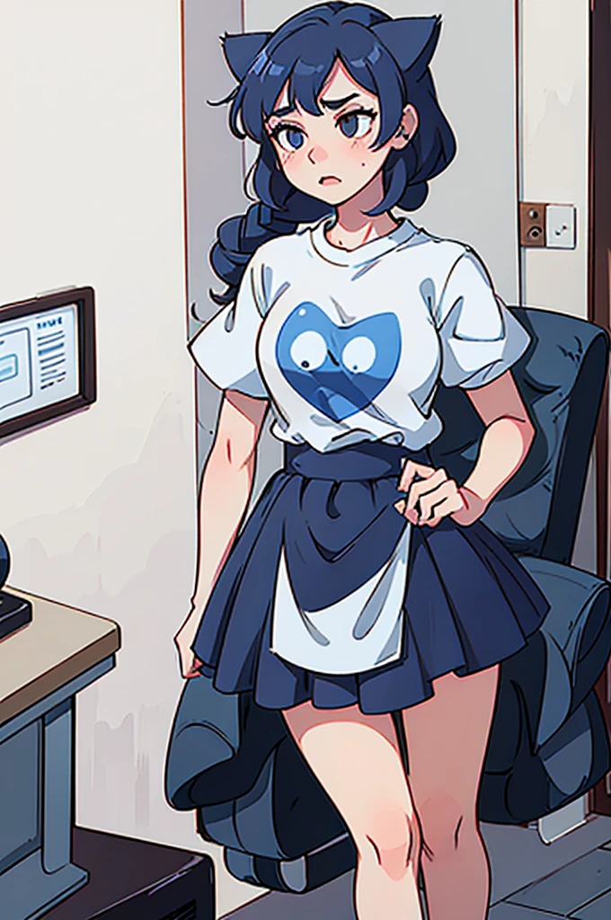 girl, fever, lying in bed,blanked , (shirt:1.1),on back,tired,surgical_mask, (solo:1.2),(best quality, masterpiece:1.0), (detailed eyes:1.2), intricate detail, blushing, full body, (solo:1.3),