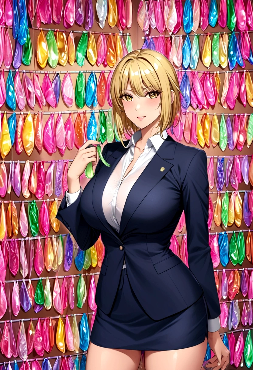 best quality Saber big breasts business suit House made from condoms