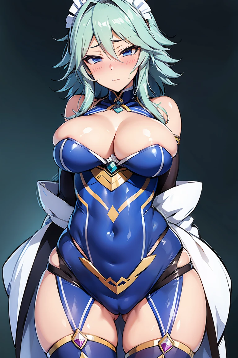 Sakuya Izayoi Big Breasts Embarrassed Blushing