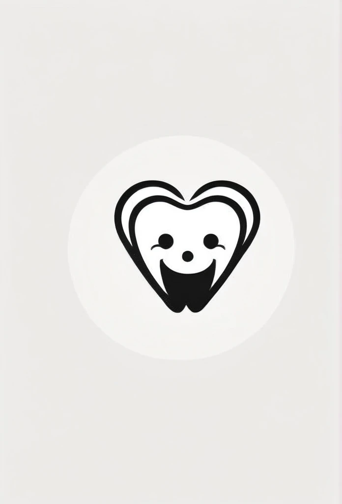 Japan's stylish dental clinic logo

The main tooth mark is a heart

Pretty cool

chic and modern design
monotone



The background is white