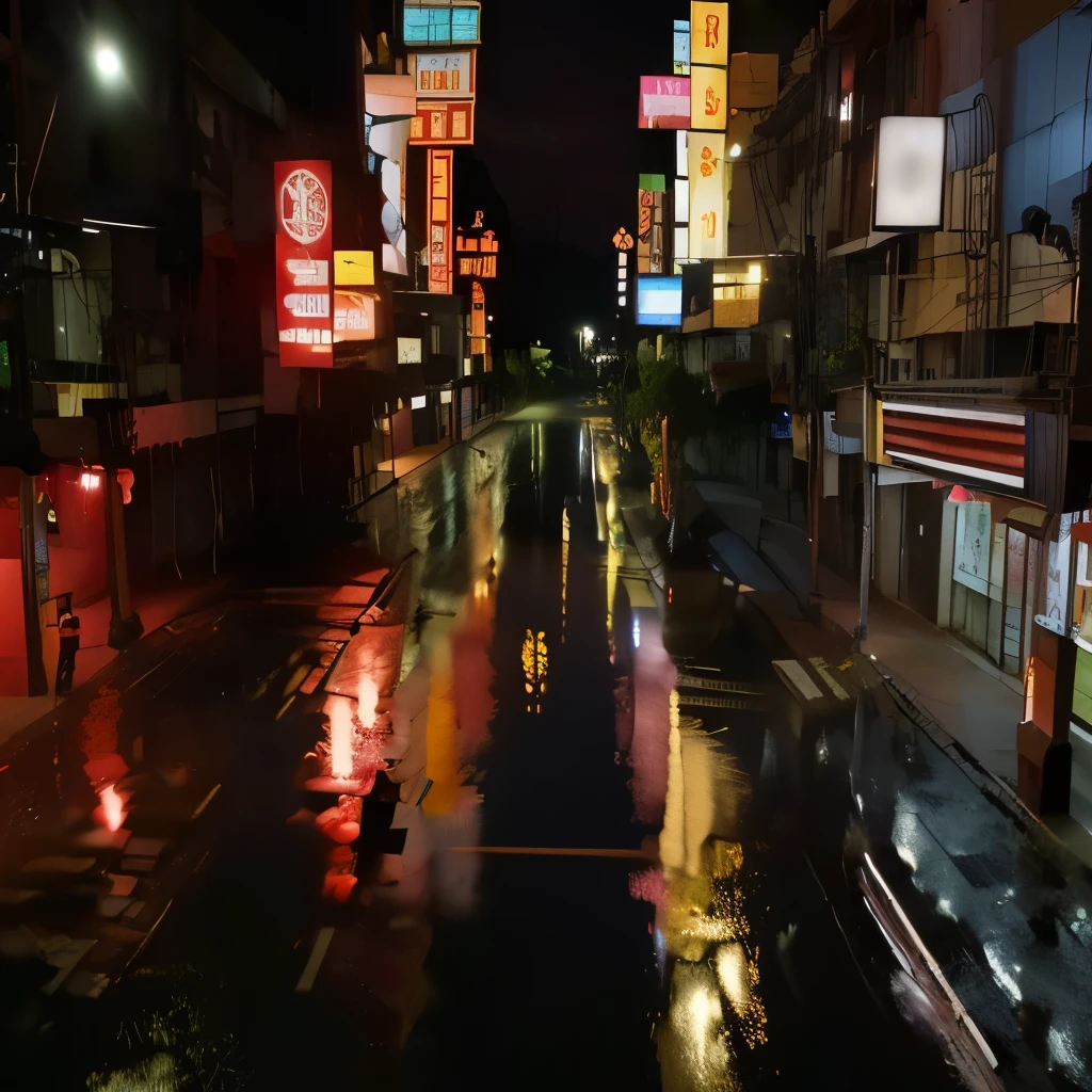 Thanon Yaowarat, street food in Thailand to night 