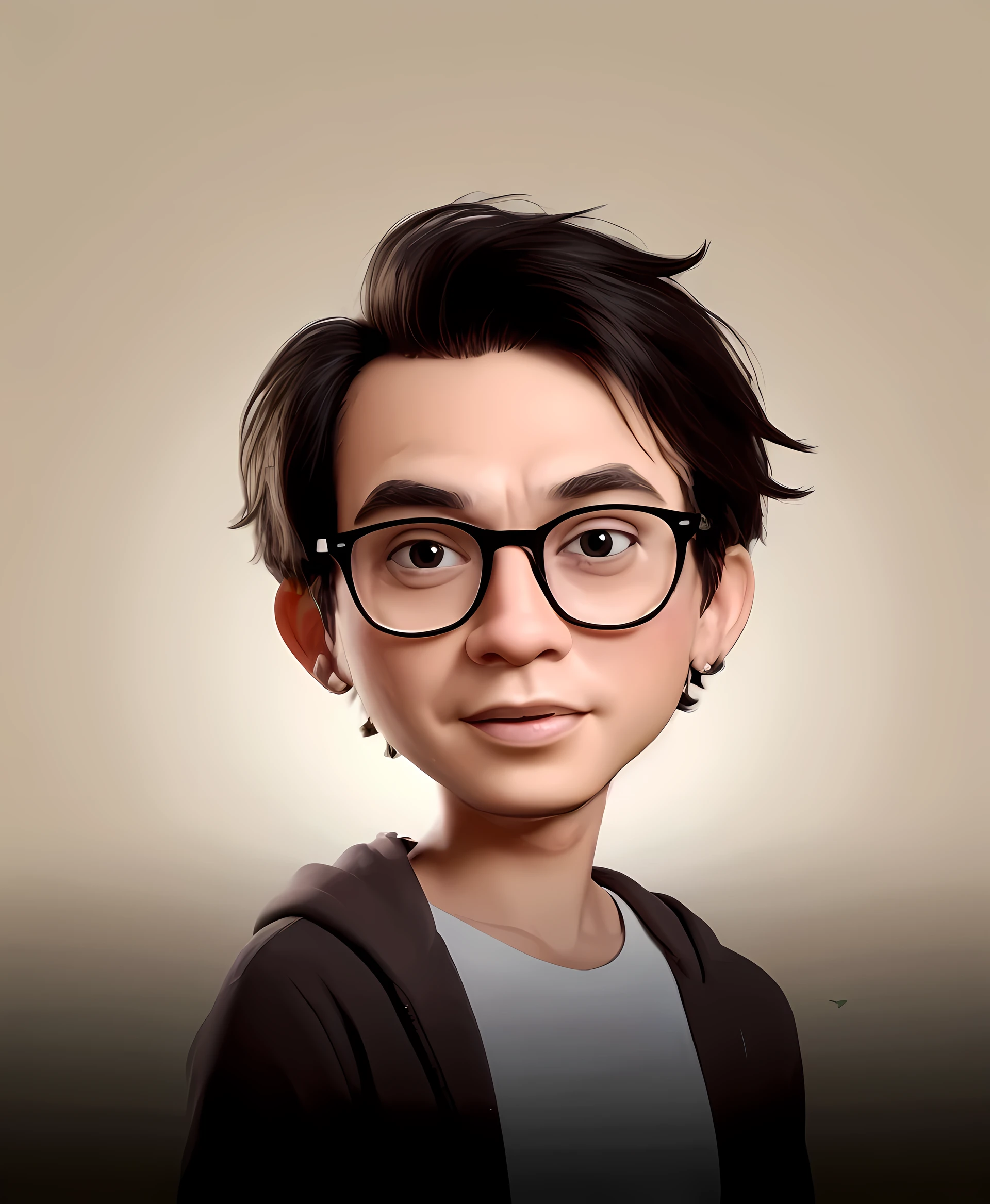 a confident man, short brown hair, rugged, (best quality,4k,8k,highres,masterpiece:1.2),ultra-detailed,(realistic,photorealistic,photo-realistic:1.37),natural lighting, perfect sunny day, [smiling], close-up, looking directly at camera, outdoor, natural background, warm tones, sem nenhuma barba e sem sobrancelhas neutras 