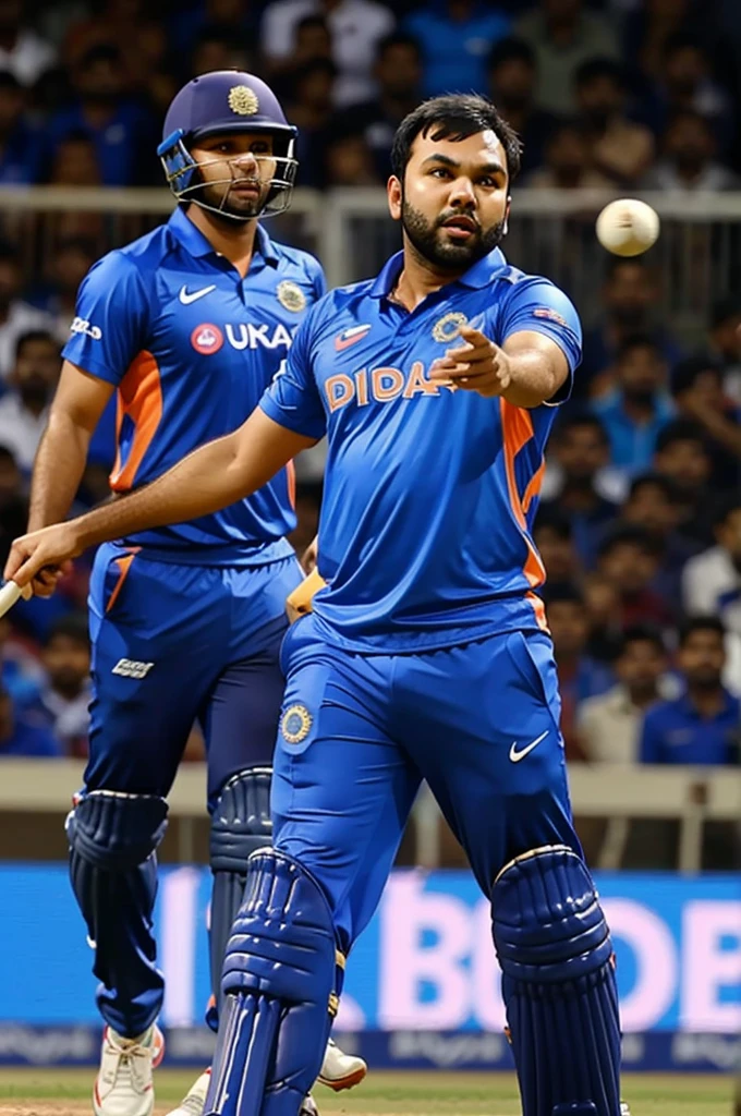 Create an image of Rohit Sharma 