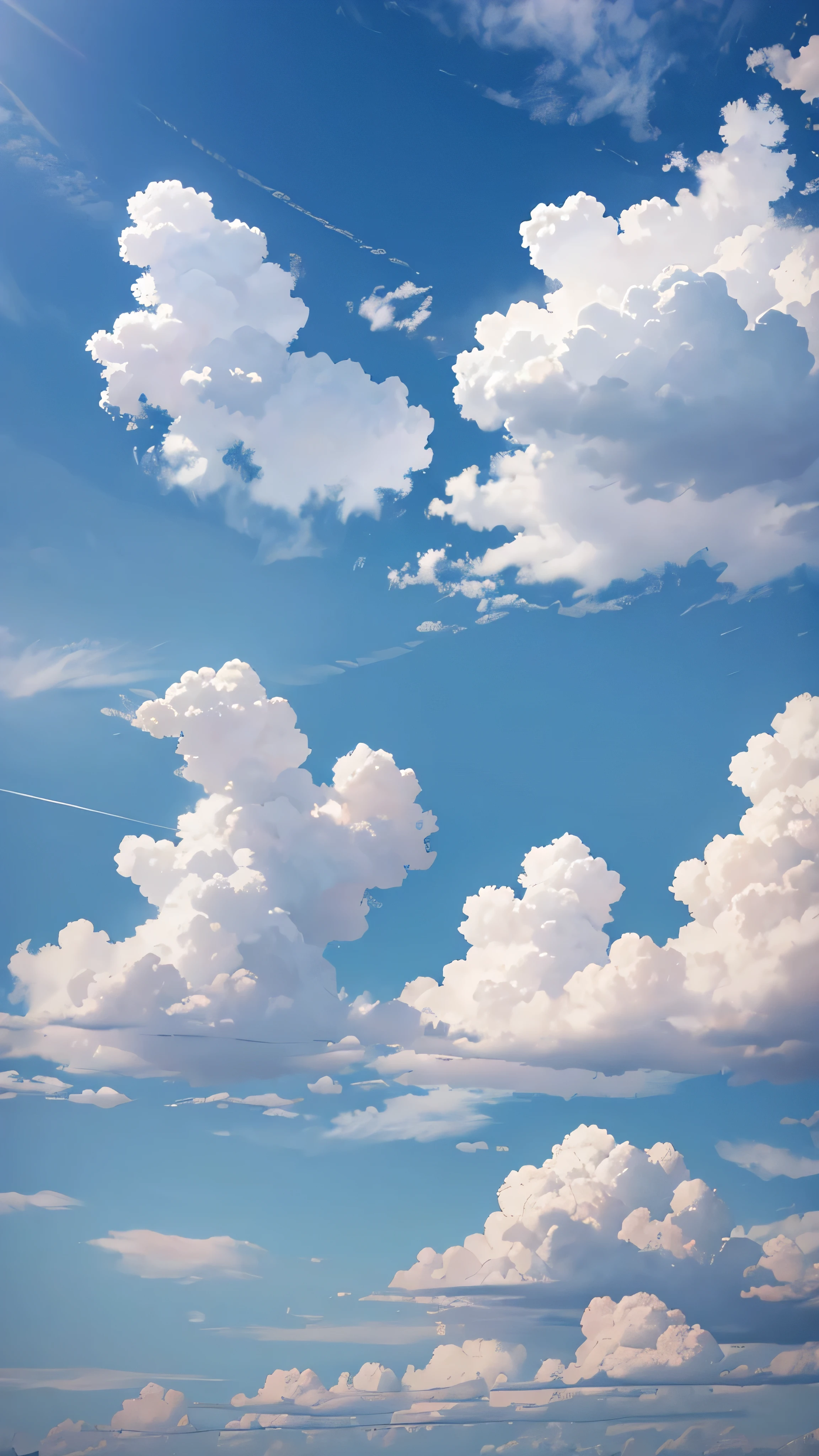 Sky with clouds,Baiyun,((Colored bubbleulticolored clouds))),Sky Sky,