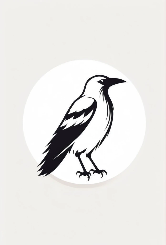 Logos of Japanese fashionable companies
put a crow in one's logo
Pretty cool
chic and modern design
monotone
The background is white