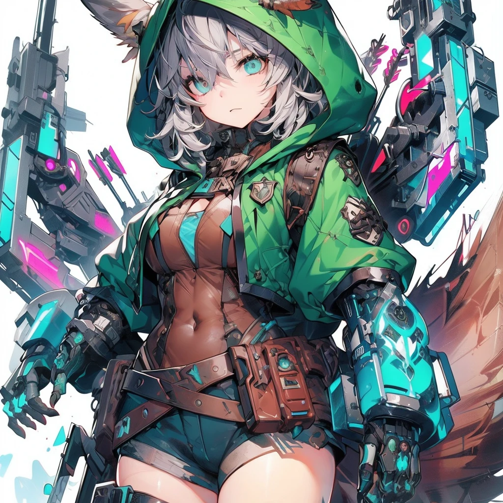 a black overcoat on top of a giant wolf, drawing of a woman with a bow and arrows, hood r, detailed game art illustration, octopath voyager, red and black, clothes, good hips and long legs, female sheriff, high detailed face anime , female thief, Breakdomain artwork in the style of guweiz, girl wearing hoodie, colorful character faces, style of greg simkins, anime still image, bite, streaming on twitch, by Kanō Naizen, art magazine, sharp teeth, ouka_niji 5 + OC, artgerm