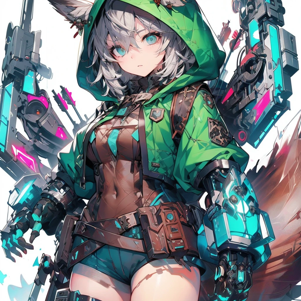 a black overcoat on top of a giant wolf, drawing of a woman with a bow and arrows, hood r, detailed game art illustration, octopath voyager, red and black, clothes, good hips and long legs, female sheriff, high detailed face anime , female thief, Breakdomain artwork in the style of guweiz, girl wearing hoodie, colorful character faces, style of greg simkins, anime still image, bite, streaming on twitch, by Kanō Naizen, art magazine, sharp teeth, ouka_niji 5 + OC, artgerm