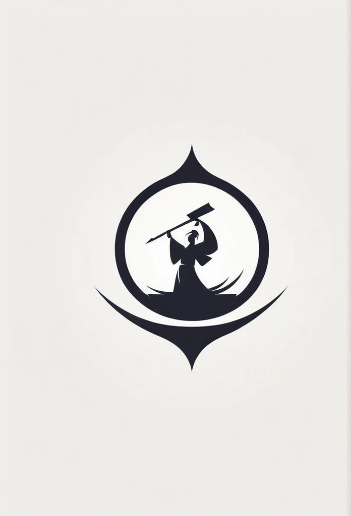 A logo for a stylish Japanese management consulting company. A Japanese-style design with a Yatagarasu in the logo. A very cool, chic and modern design. Monotone background is pure white.