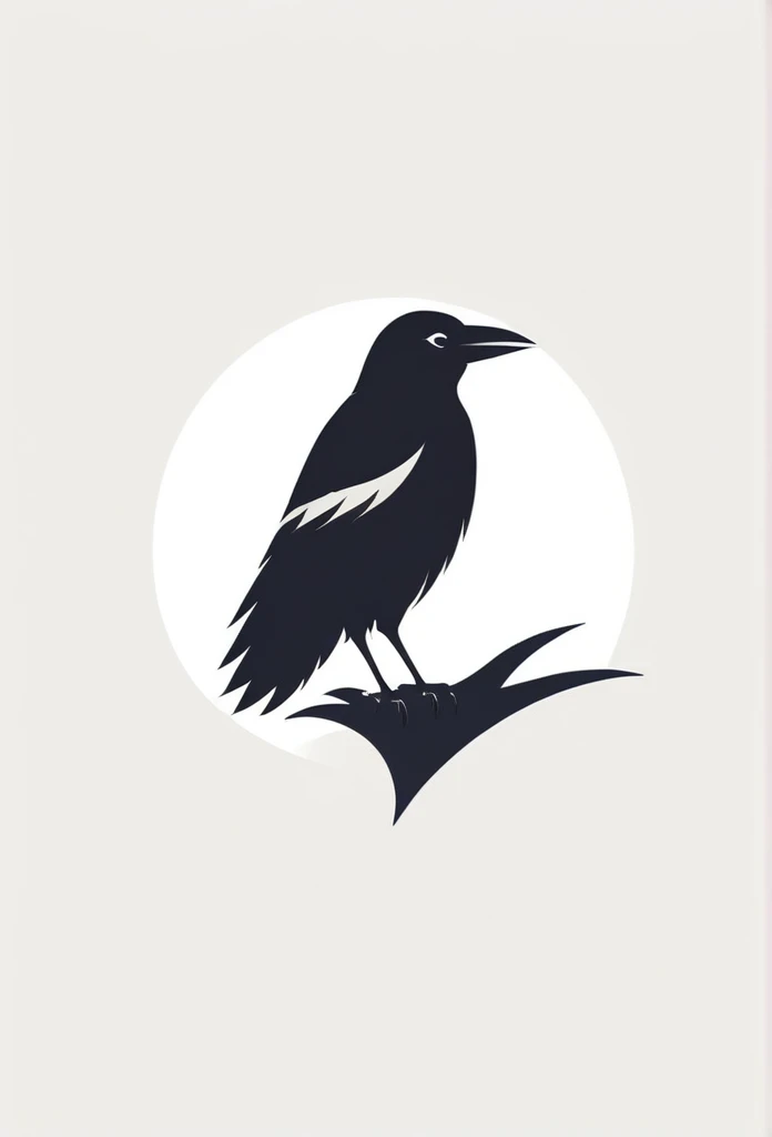 Logo of a stylish Japanese management consulting firm
put a crow in one's logo
Japanese-style design
Pretty cool
chic and modern design
monotone
The background is white