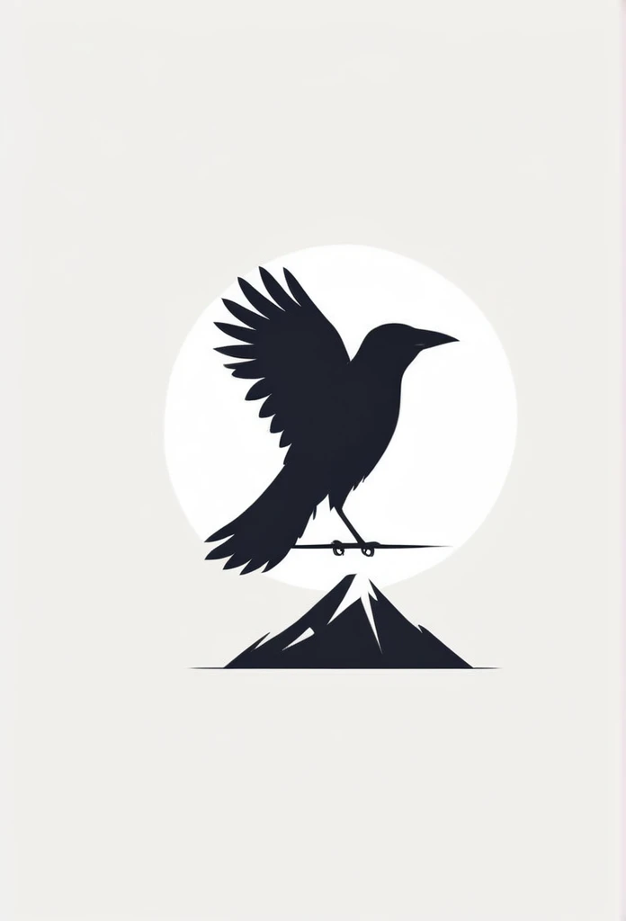 Logo of a stylish Japanese management consulting firm
put a crow in one's logo
Japanese-style design
Pretty cool
chic and modern design
monotone
The background is white