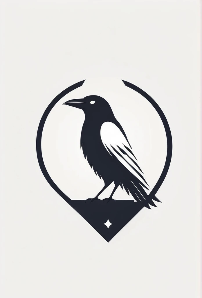 Logo of a stylish Japanese management consulting firm

put a crow in one's logo
Japanese-style design

Pretty cool

chic and modern design
monotone



The background is white