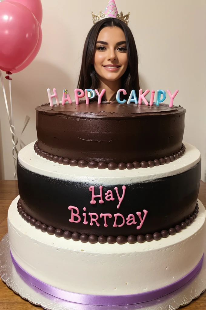 Very big and beautiful birthday cake