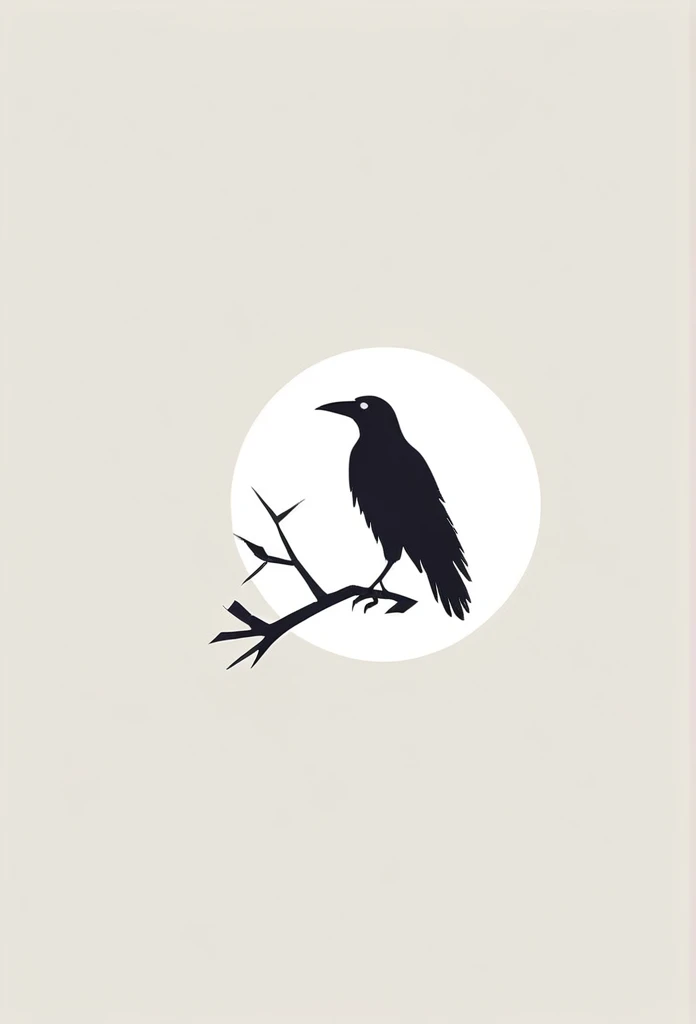Logo of a stylish Japanese management consulting firm

put a crow in one's logo
traditional Japanese-style design

Pretty cool

chic and modern design
monotone



The background is white