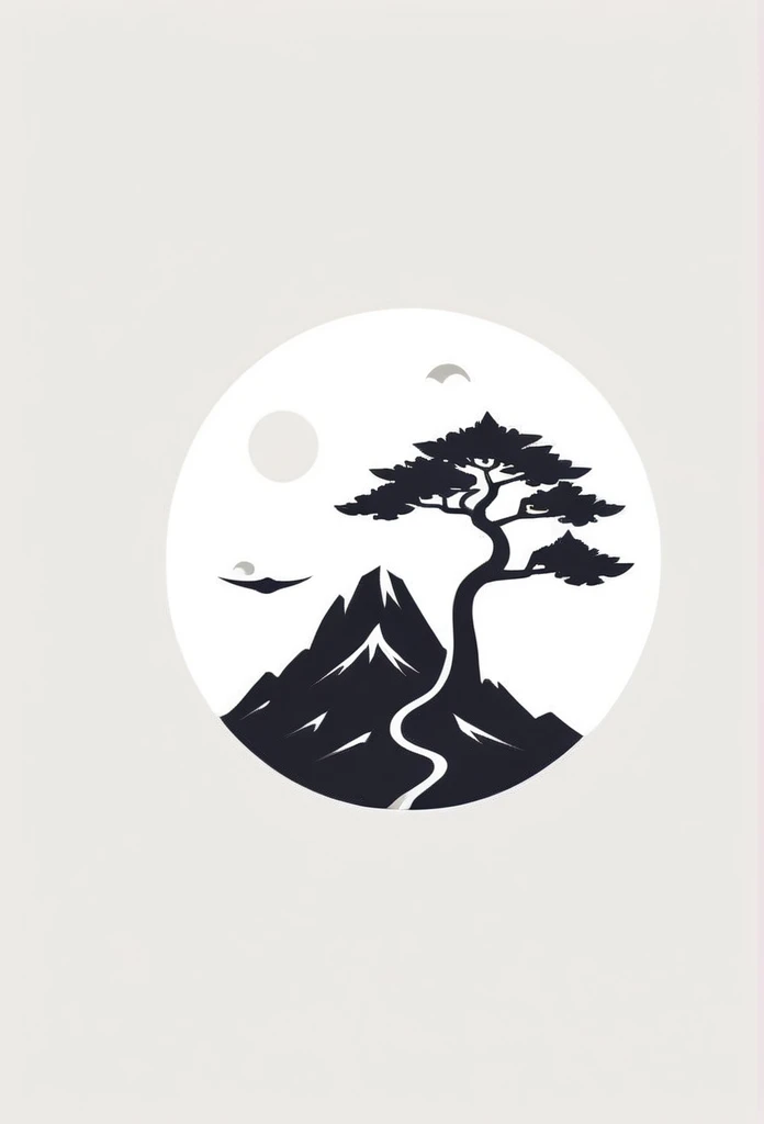 Logo of a stylish Japanese management consulting firm
put a sharp yatagarasu in a pine tree on one's logo
with Japanese designs such as rocks and Hinomaru
Pretty cool
chic and modern design
monotone
The background is white