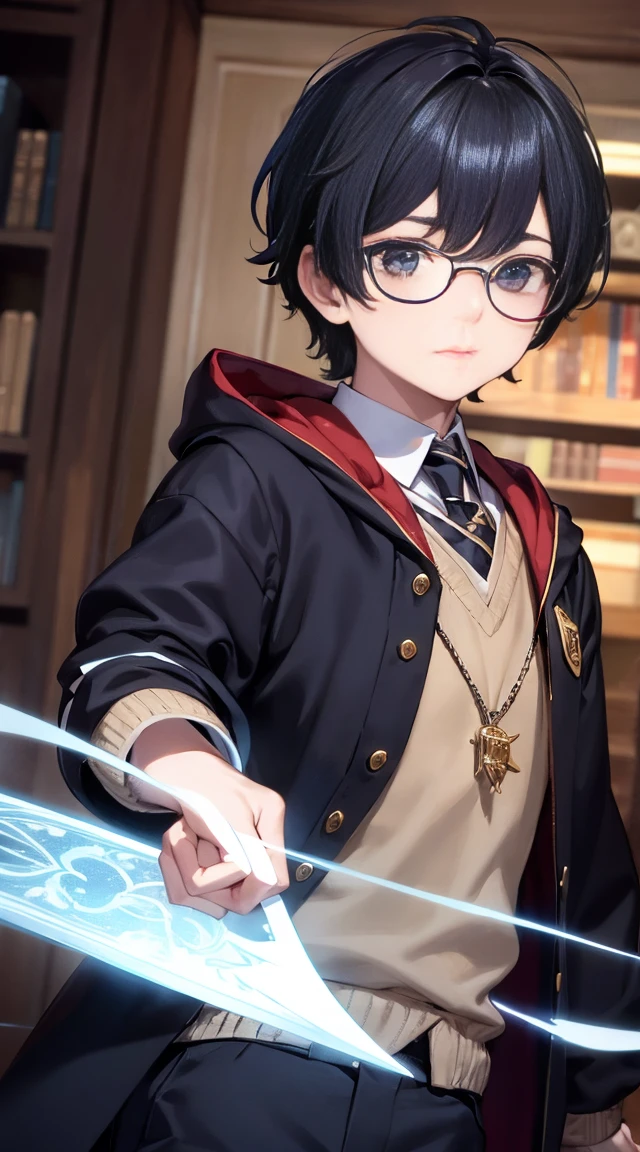 A boy who uses magic like Harry Potter
