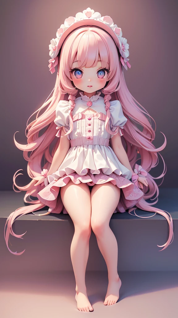 ((petite bishojo, 2girls)), ((kawaii face)), ((cute eyes)), (masterpiece), (top quality), ((hyper detailed)), (beautiful and aesthetic), (exquisite), (depth), (super detailed skin), (high standard), ((high resolution)), (perfect anatomy), (blush), ((lipstick)), (bare foot), (thighs), (jk), ((to take a kawaii pose))