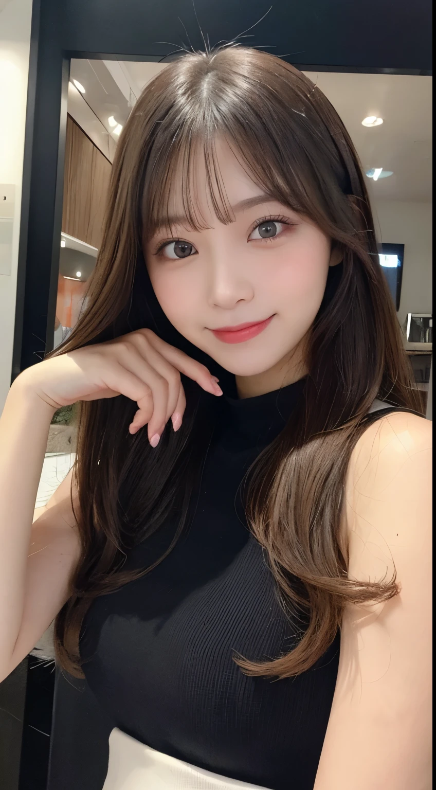 Tabletop, Highest quality, shape, Very detailed, finely, High resolution, 8k wallpaper, 完璧なダイナミックな構shape, Beautiful and exquisite,ランダムなcute髪,,Natural color lip, Bold sexy pose,smile、20-year-old girl、cute、Always blur the background,Perfect and beautiful face,Slim face and figure,Big eyes、Putting on gal makeup,Small face,Shooting from below、smile,Blurred Background,Elegant feminine face、Cyberpunk Fashion、Change pose randomly、Randomly change the shooting angle and position、smile、Top to bottom々Shoot from the right angle and direction、cute、cute顔、heavy rain