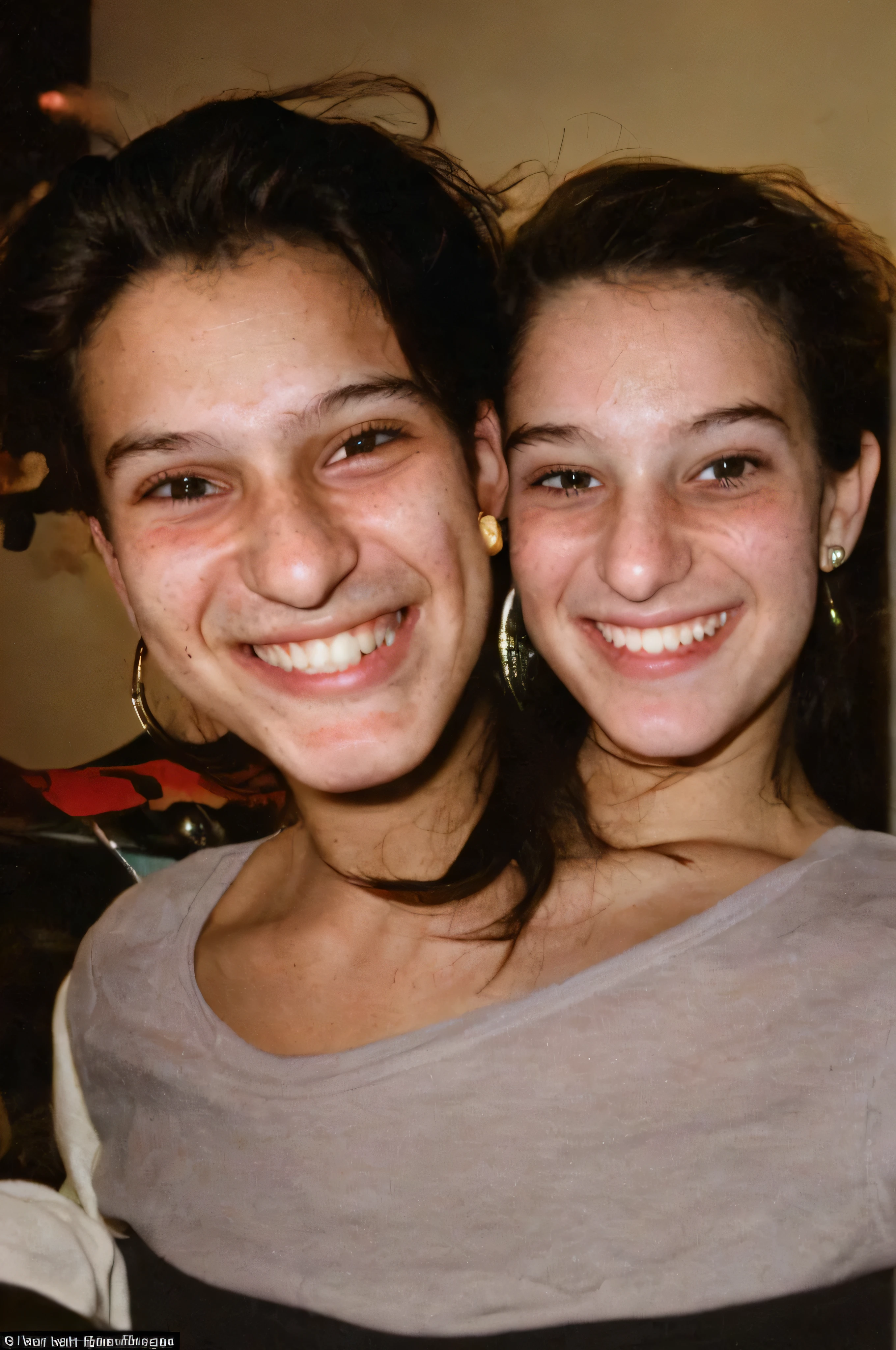 age 18, pretty, smiling,