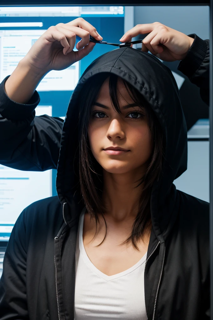 Make a hacker photo