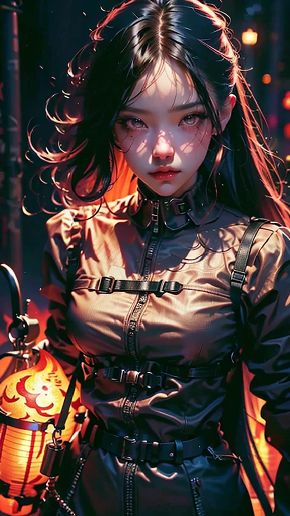 炎-lit lantern,smoke,fire,glowing embers,ember glow,flickering flame,orange glow,warm lighting,dramatic lighting,(best quality,4k,8k,highres,masterpiece:1.2),ultra-detailed,(realistic,photorealistic,photo-realistic:1.37),HDR,UHD,studio lighting,ultra-fine painting,sharp focus,physically-based rendering,extreme detail description,professional,vivid colors,bokeh,digital painting,cinematic