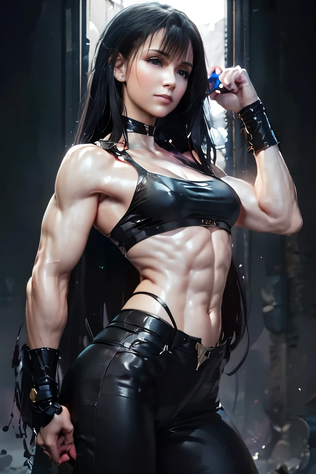 muscular woman, Asgard, Valkyrie，Lady Knight，anatomical correct，epic fantasy digital art，Masterpiece artwork，8K，Realistic colorful body with high definition resolution, Quality Superior，, epic composition,