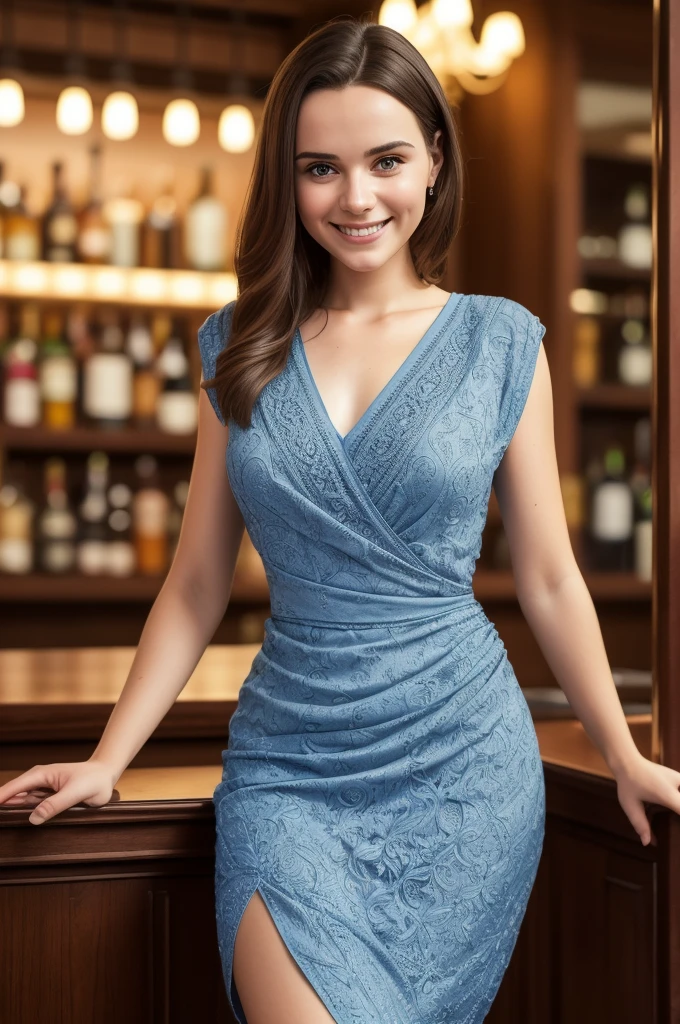 photo of S237_VikiOdintcova,an attractive woman,in a (bar),wearing a (viscose-tu
Moulant-dress:1.1),(smiling),(8k, RAW photo, best quality, depth of field, ultra high res:1.1),(absurdres, intricate, photorealistic, masterpiece, ultra-detailed:1.2), sexy 