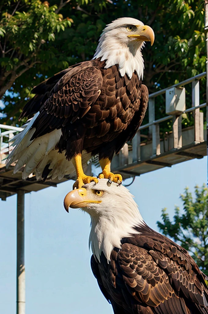 Eagle mascot